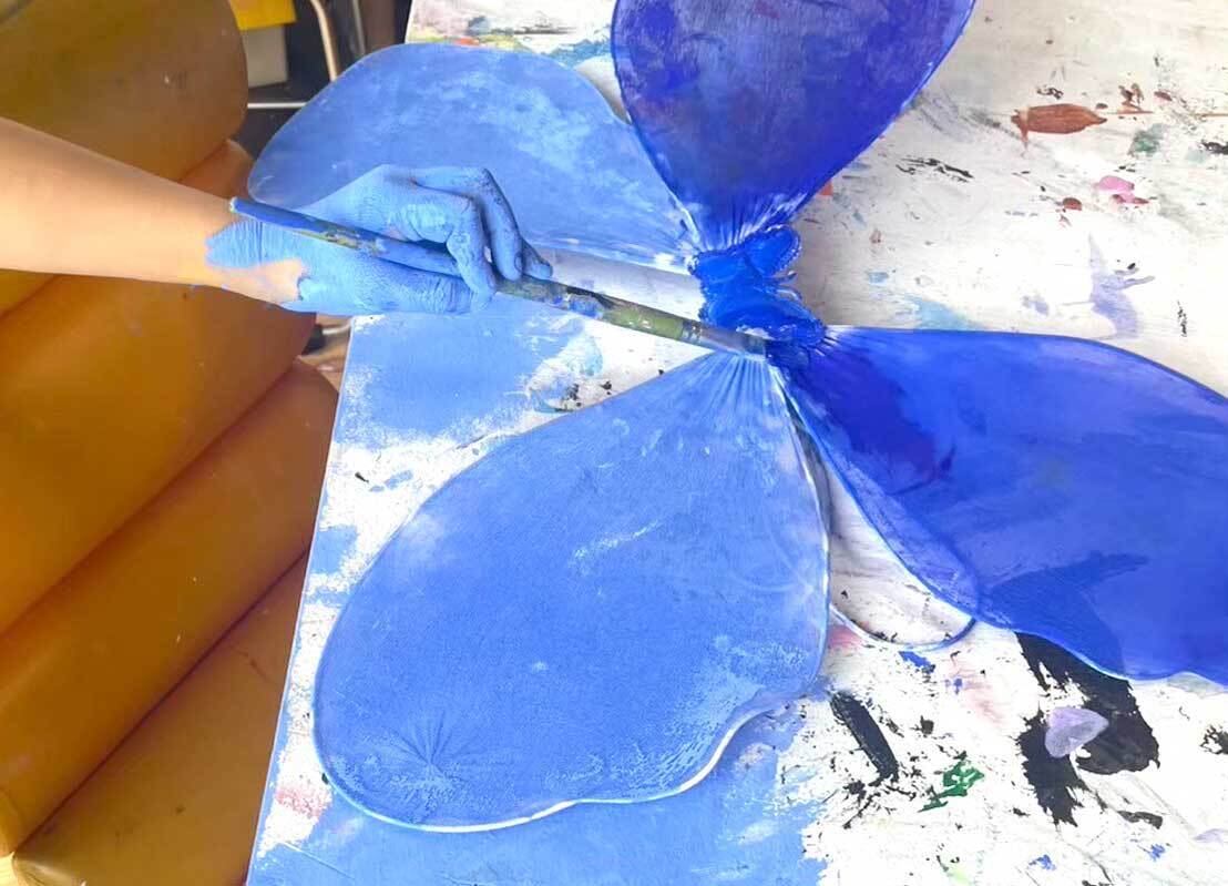 自由な環境で挑戦する子どもたち