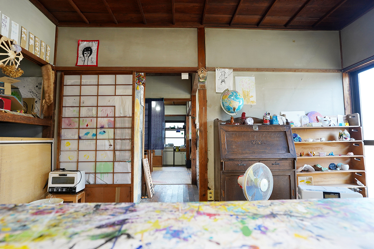 生徒作品：コラージュ作品